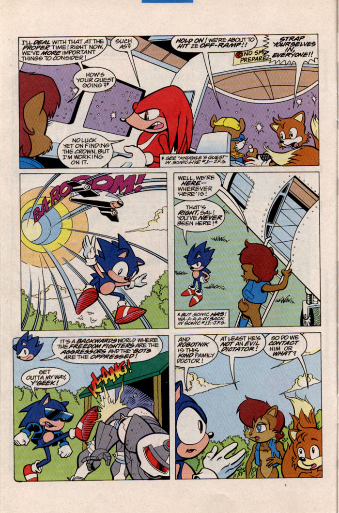 Sonic - Archie Adventure Series March 1997 Page 11